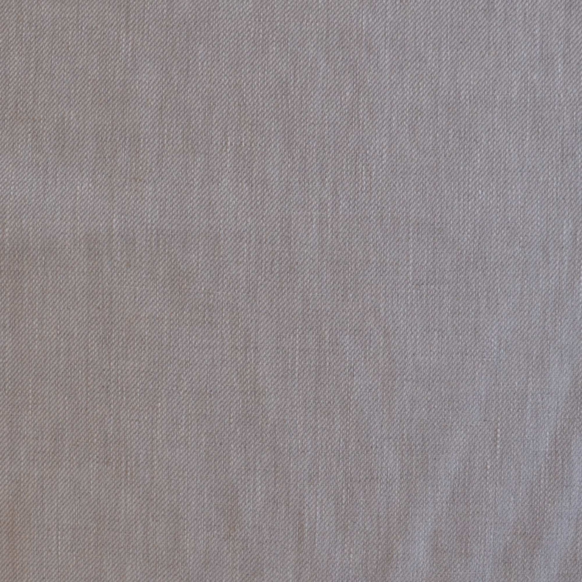Light Natural Linen Twill Weave Fabric to buy online