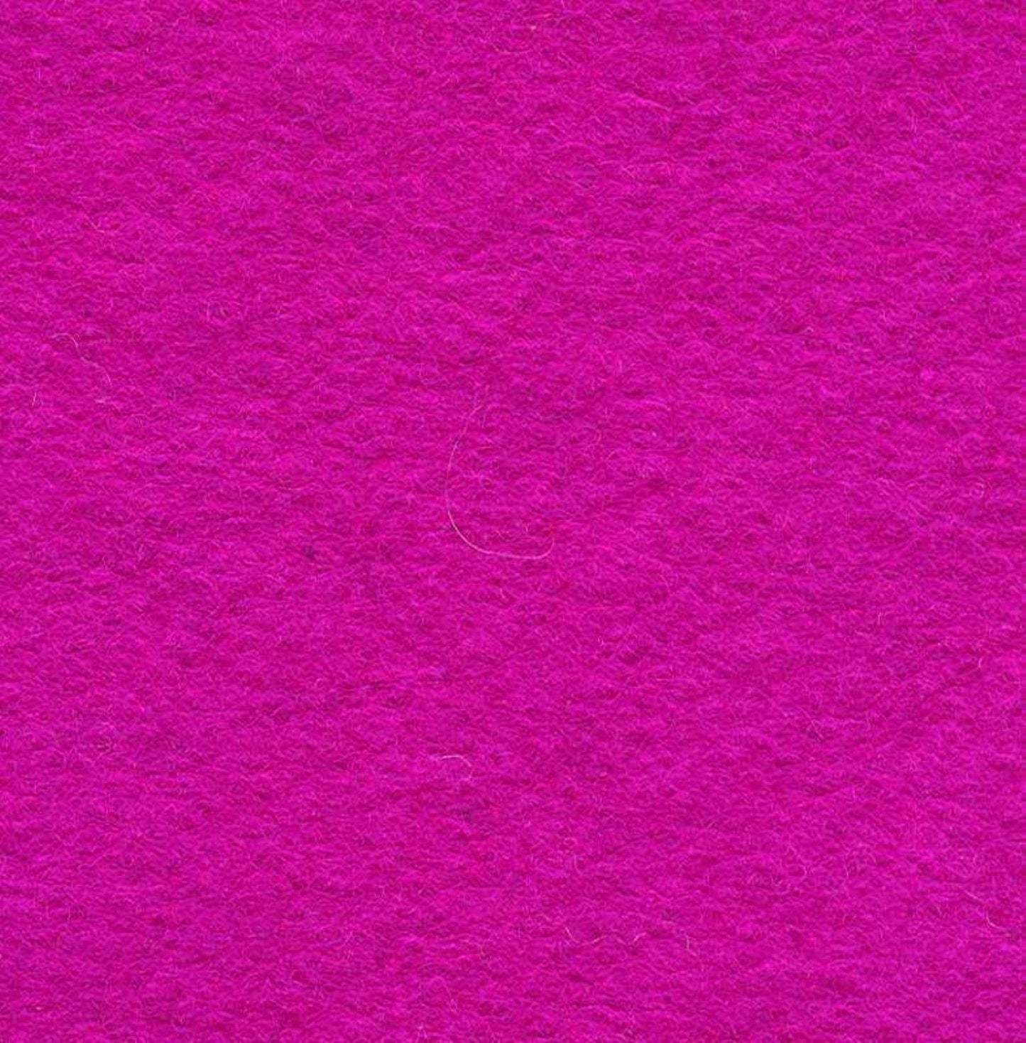 Cerise pink wool viscose felt fabric to buy online