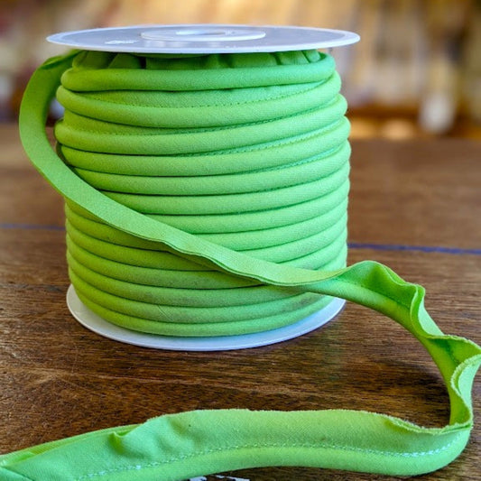 Bright Lime Green Covered Insert Piping for Cushions