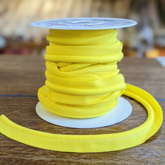 Yellow Covered Insert Piping for Cushions