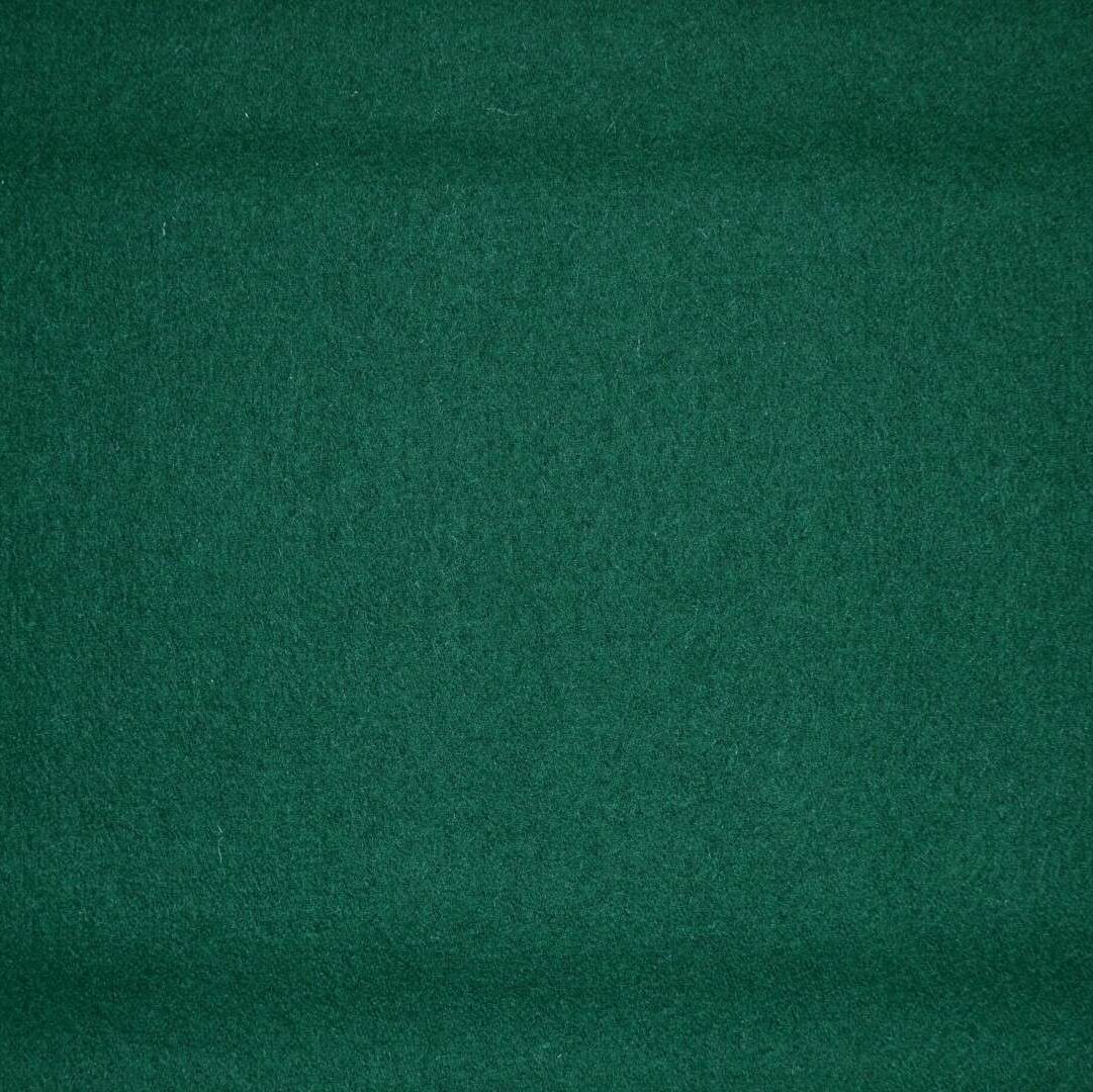 Wide wool mix green baize fabric for snooker tables