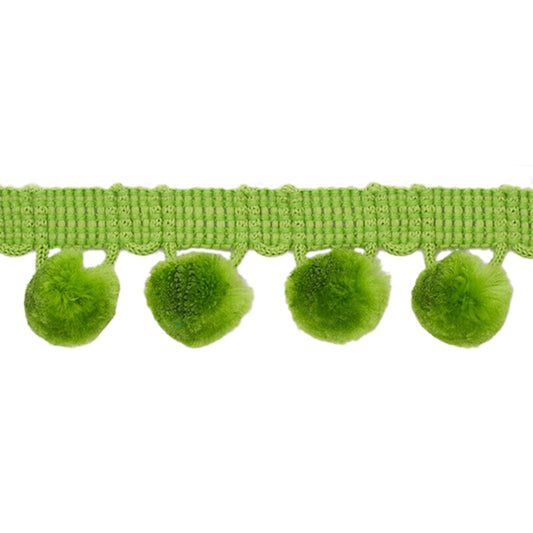 Lime green pom pom trim to buy online