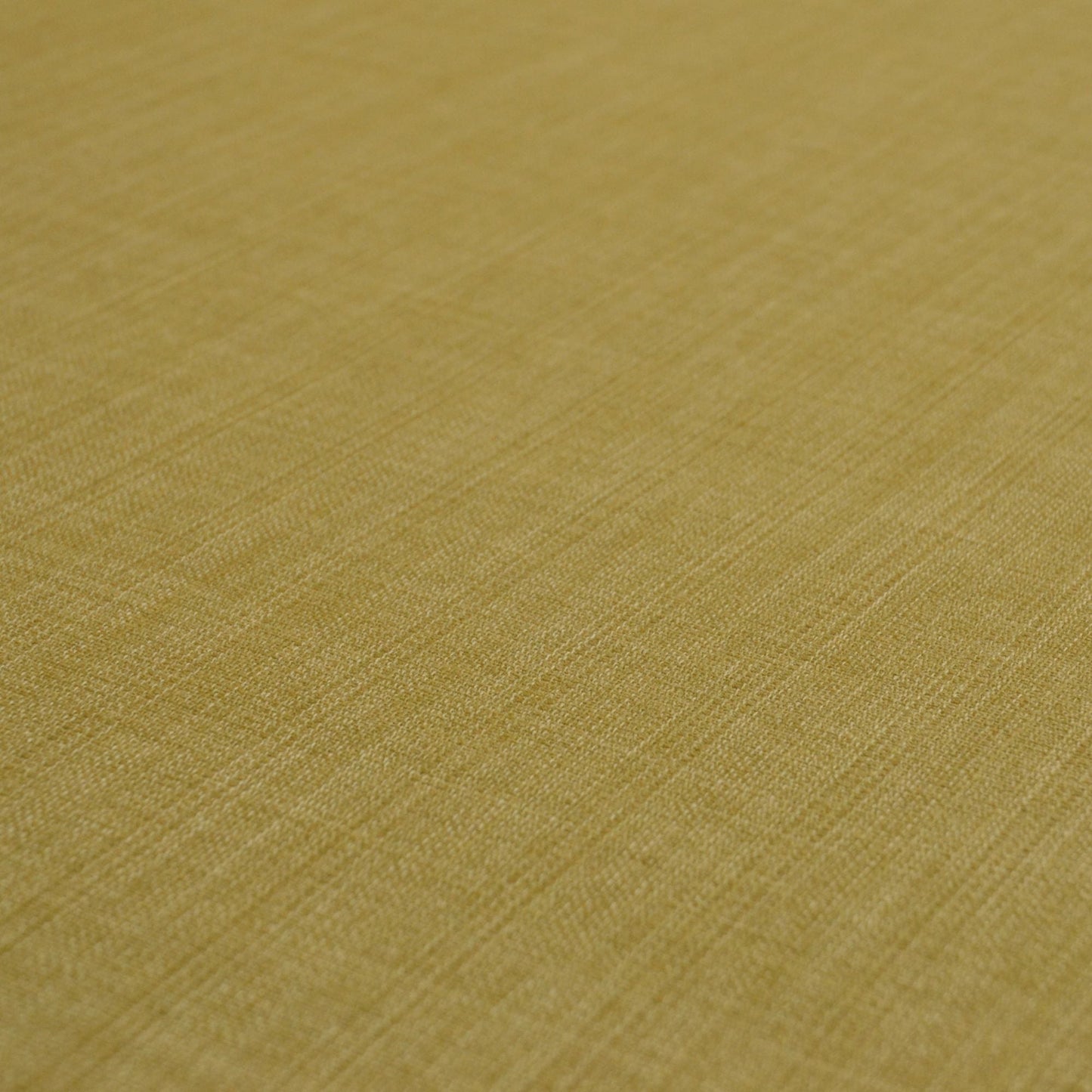 Olive Green Linen Look Polyester Furnishing Fabric shown at an angle