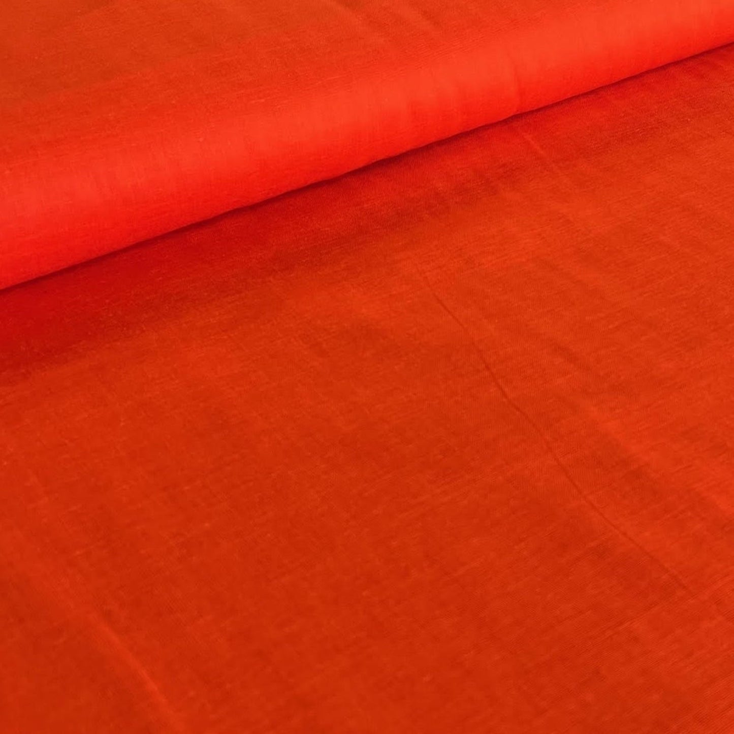 Narrow Orange Draping Voile