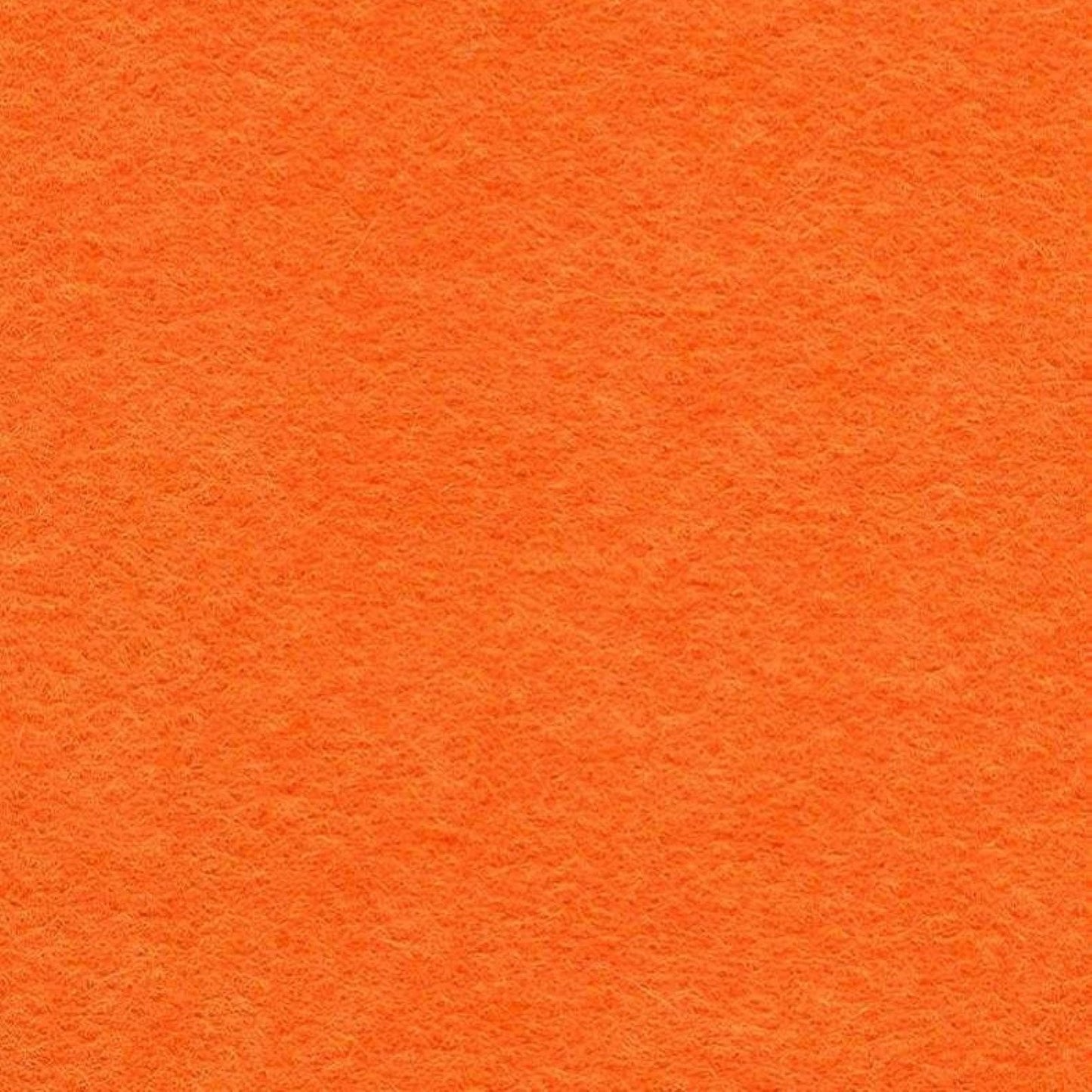 Orange wool viscose felt fabric to buy online