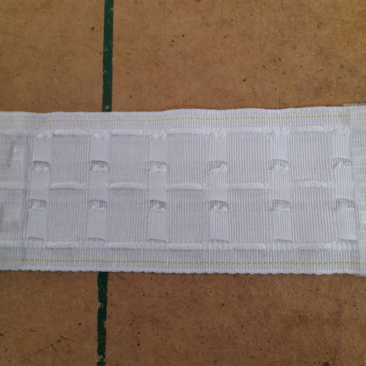 Pencil pleat header tape 3 inch 75mm deep to buy online