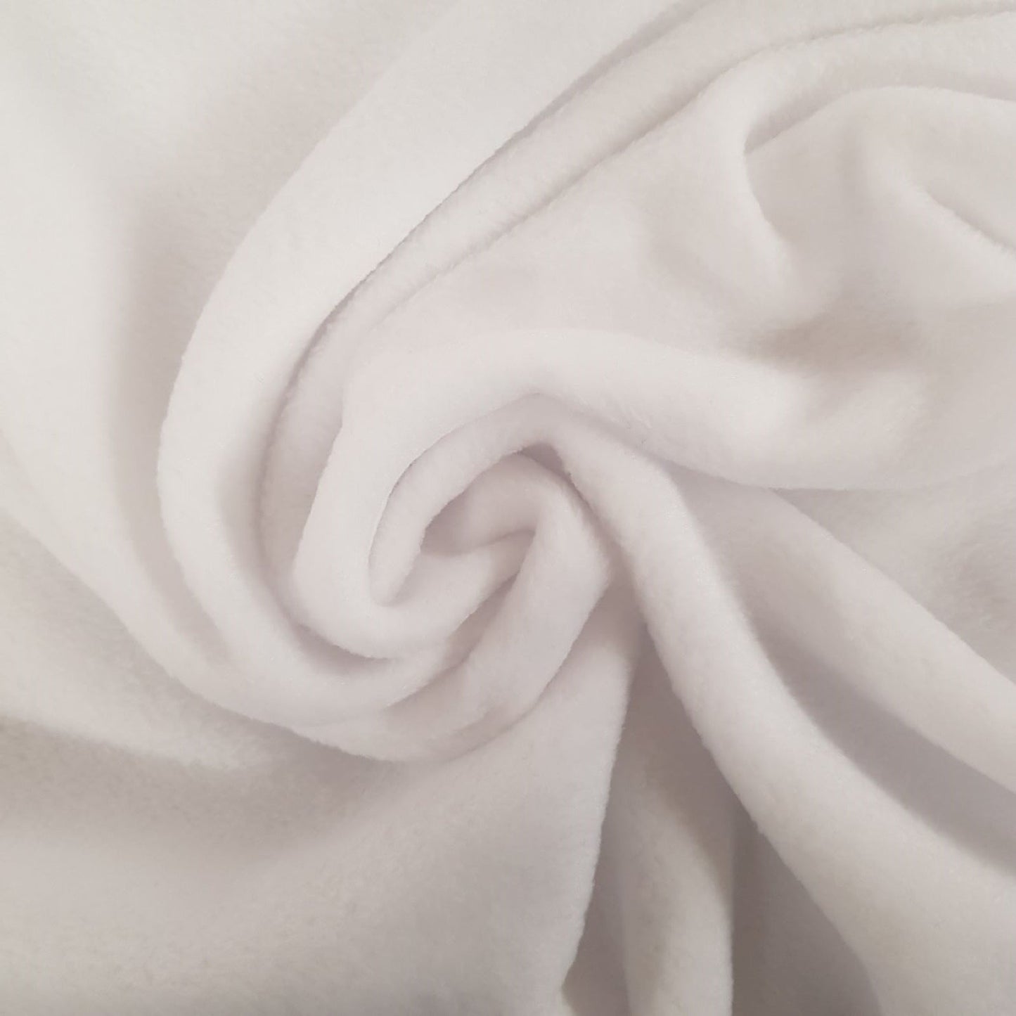 White Fleece Fabric to buy online by the metre