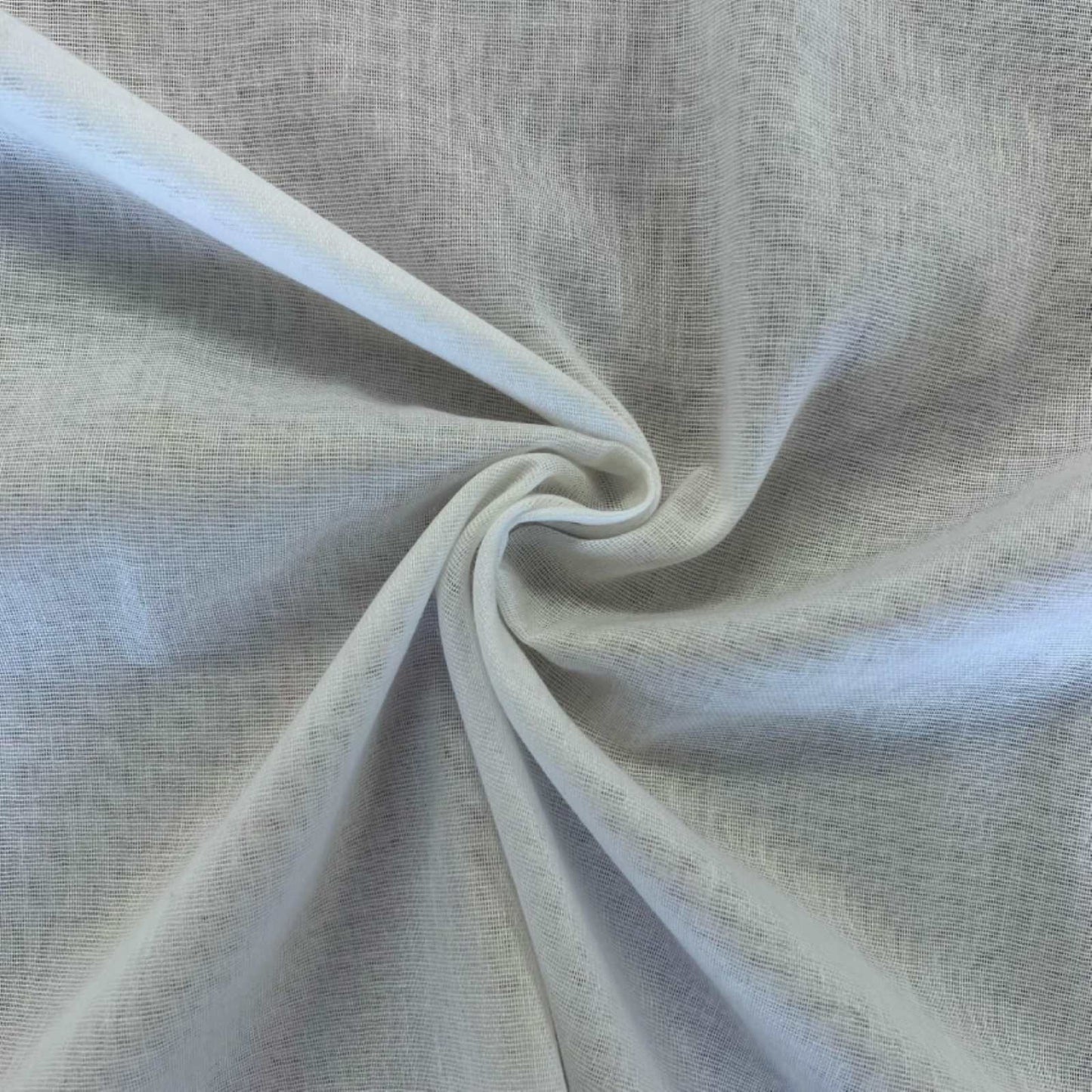 White bleached muslin for draping