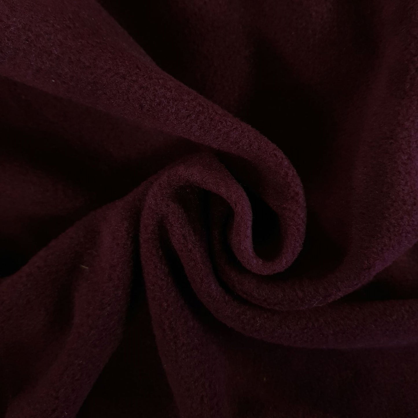 Wine Red Fleece Fabric to buy online by the metre