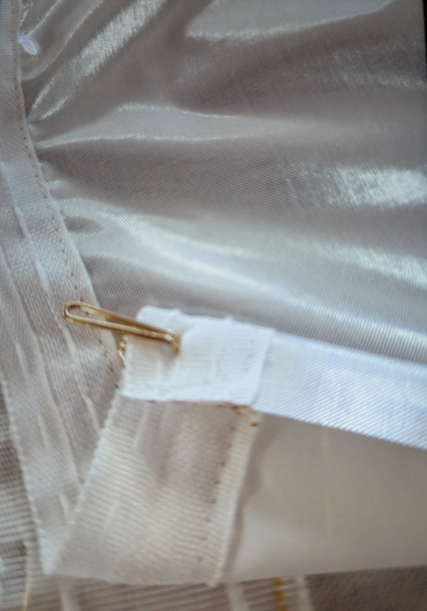 Metallic Thermal Loose Curtain Lining Panel