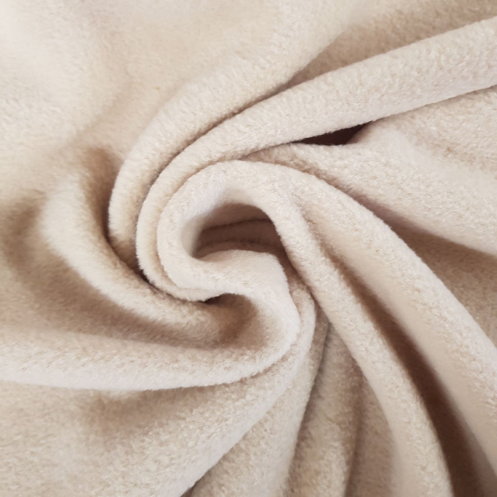 Beige Fleece Fabric to buy online by the metre