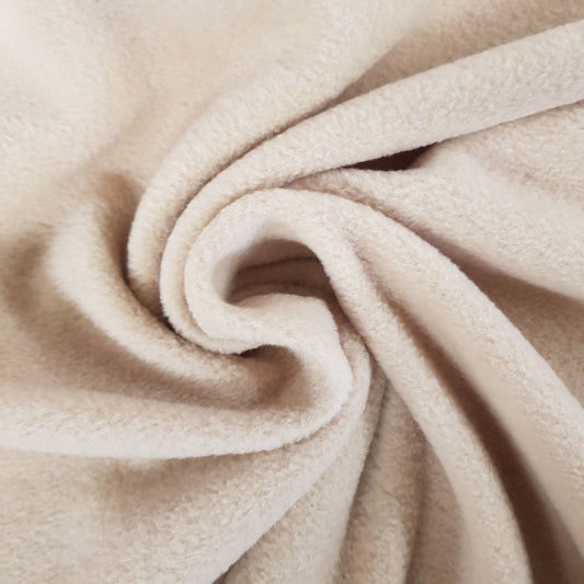 Beige Fleece Fabric to buy online by the metre