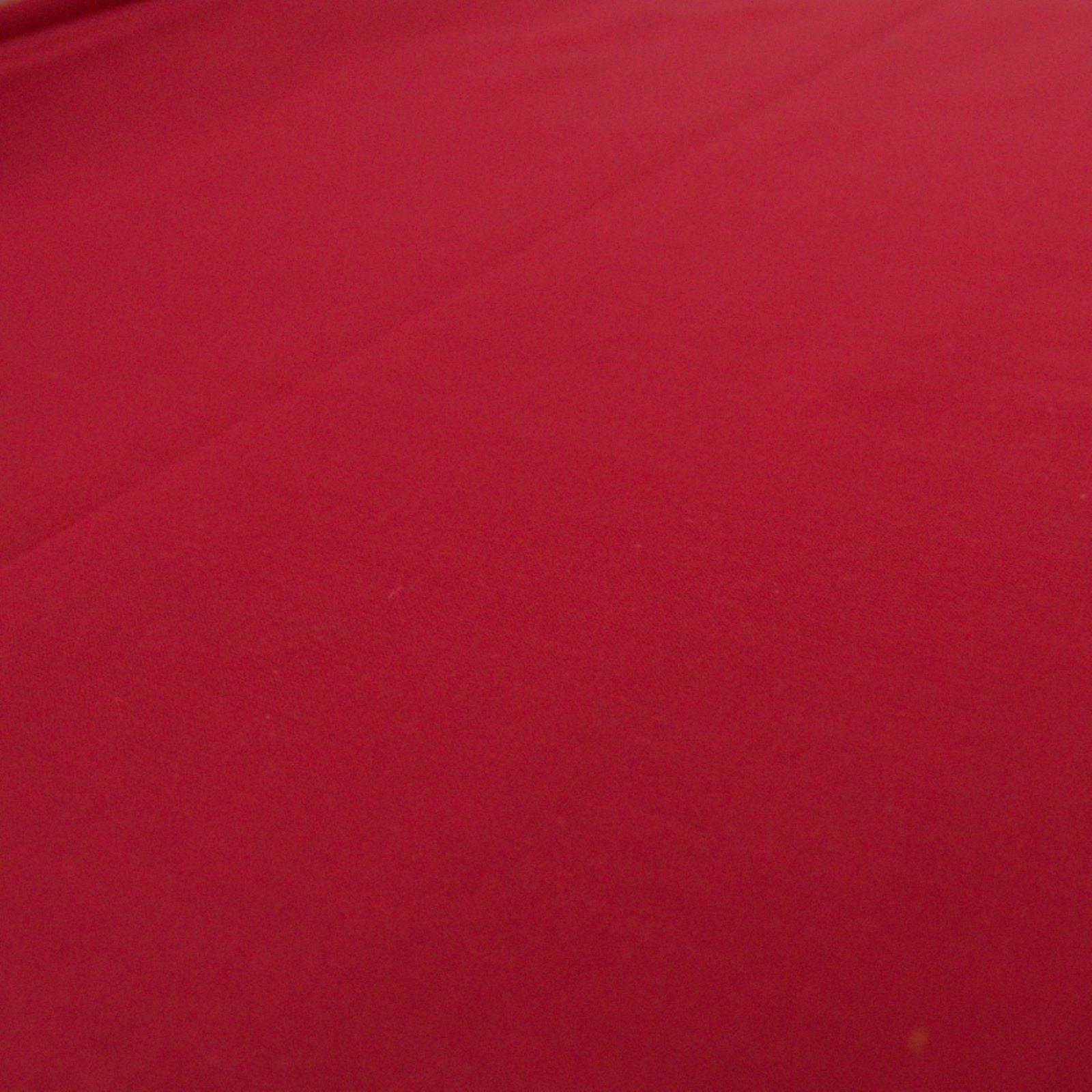 Narrow Bright Red Draping Voile