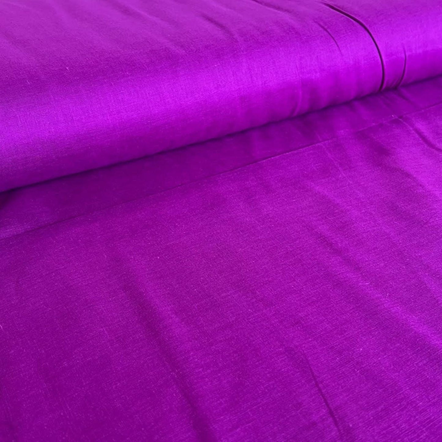 Narrow Bright Purple Draping Voile