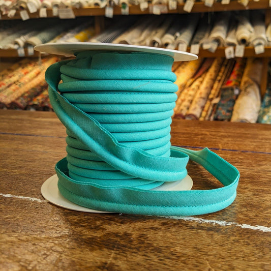 Aqua Light Turquoise Covered Insert Piping for Cushions