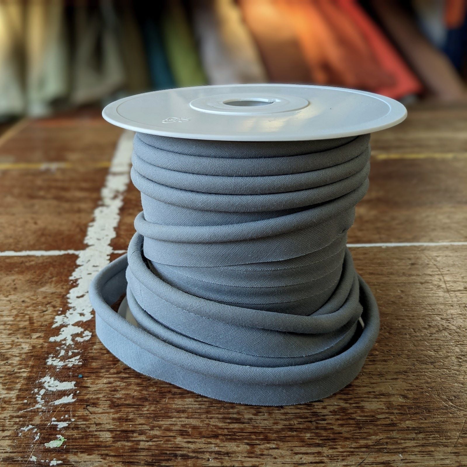 18mm Covered Insert Piping - Grey | Flanged Piping Cord Per Metre ...