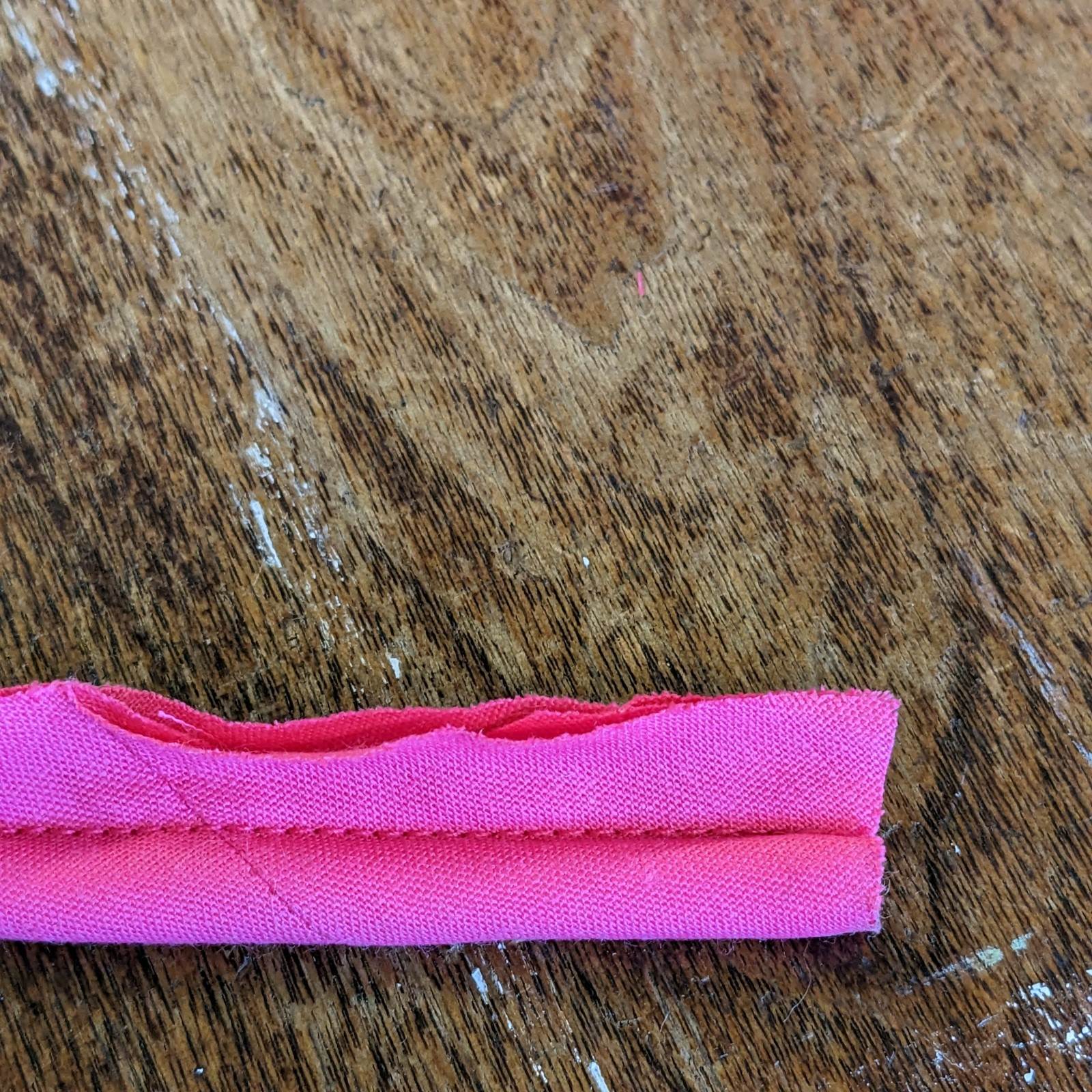 Bright Pink Covered Insert Piping for Cushions