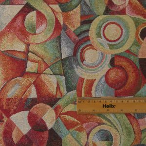 Cubism design tapestry furnishing fabric