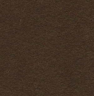 Dark brown wool viscose felt fabric to buy online