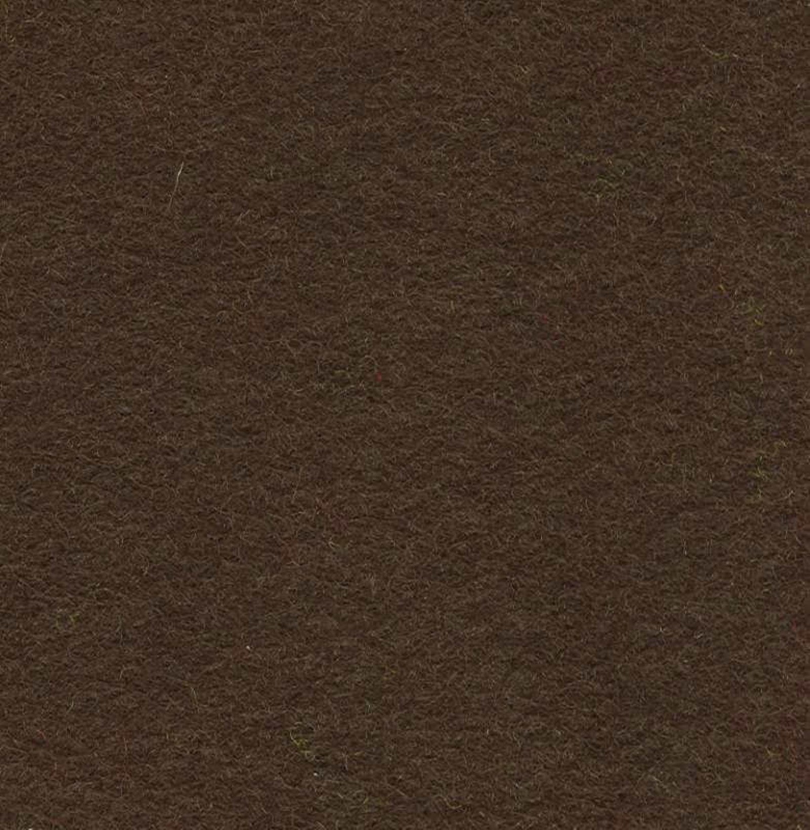 Dark brown wool viscose felt fabric to buy online