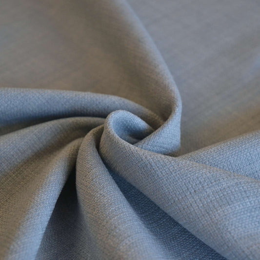 Duck Egg Linen Look Polyester Furnishing Fabric for curtains