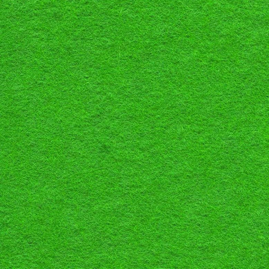 Emerald green wool viscose felt fabric to buy online