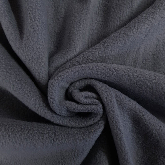 Grey Fleece Fabric to buy online by the metre