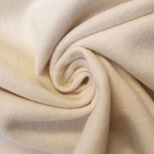 Cotton curtain bump interlining cream lightweight