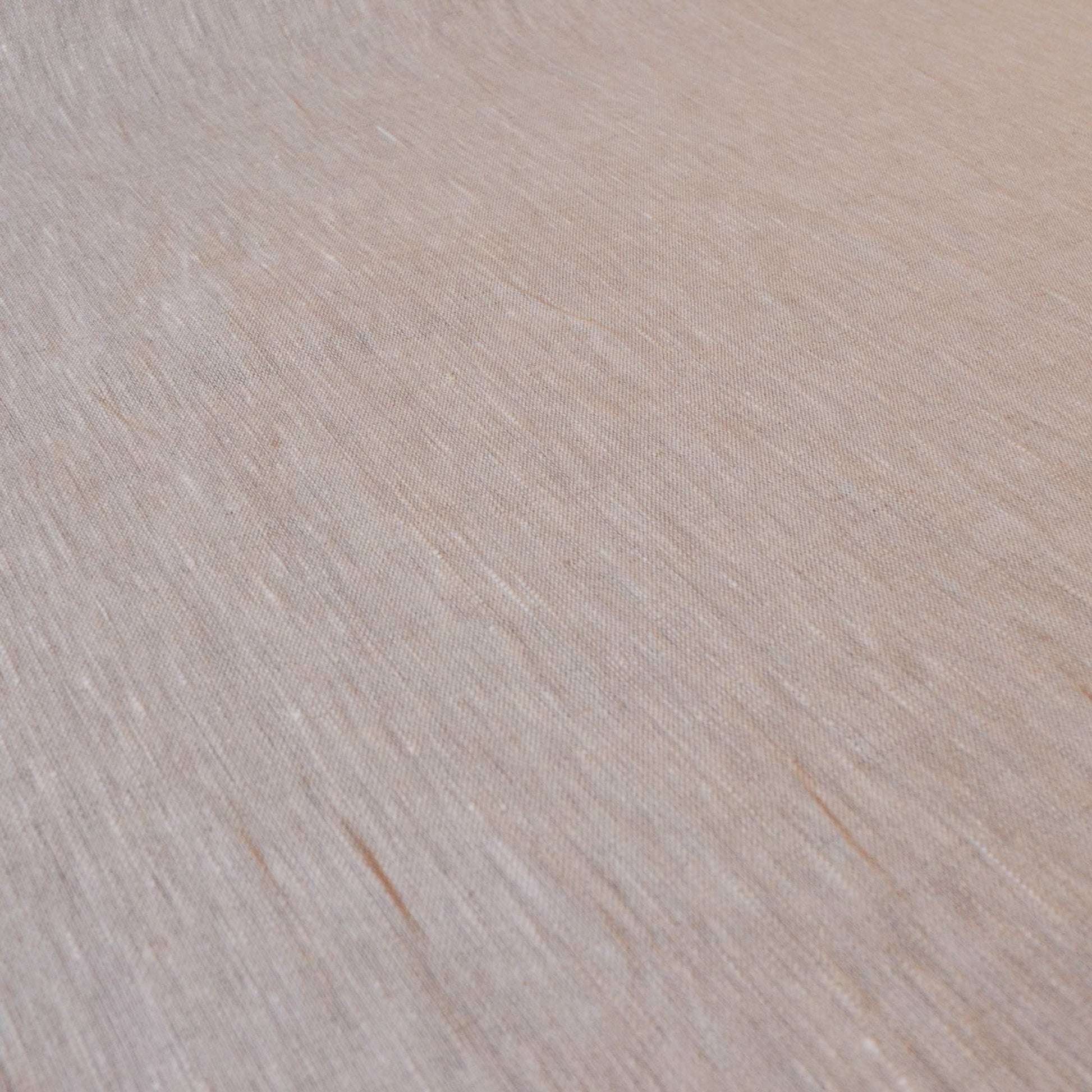 Baltic Linen Twill Fabric Light Fleck Grey natural