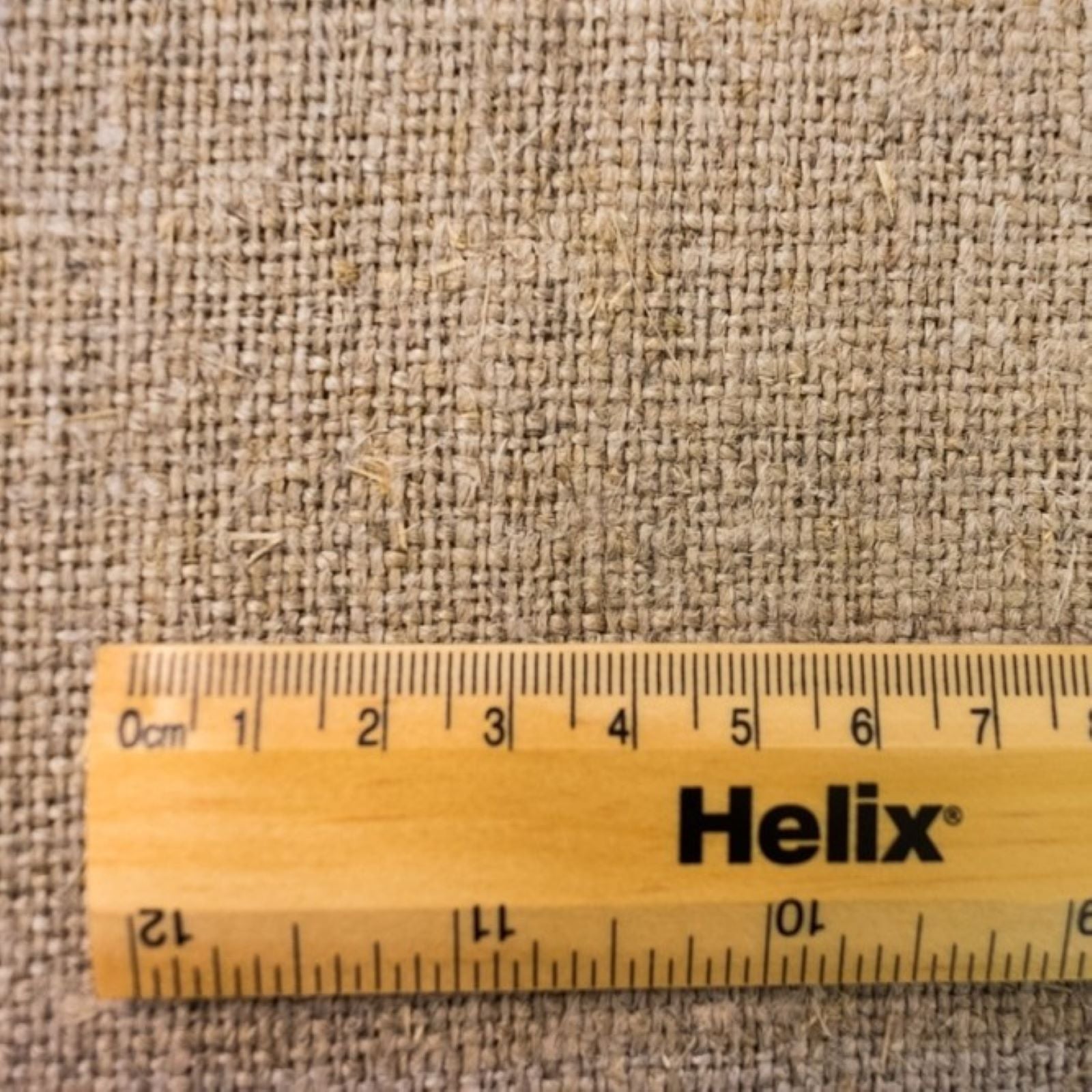 Narrow Lithuanian Linen coarse natural fabric