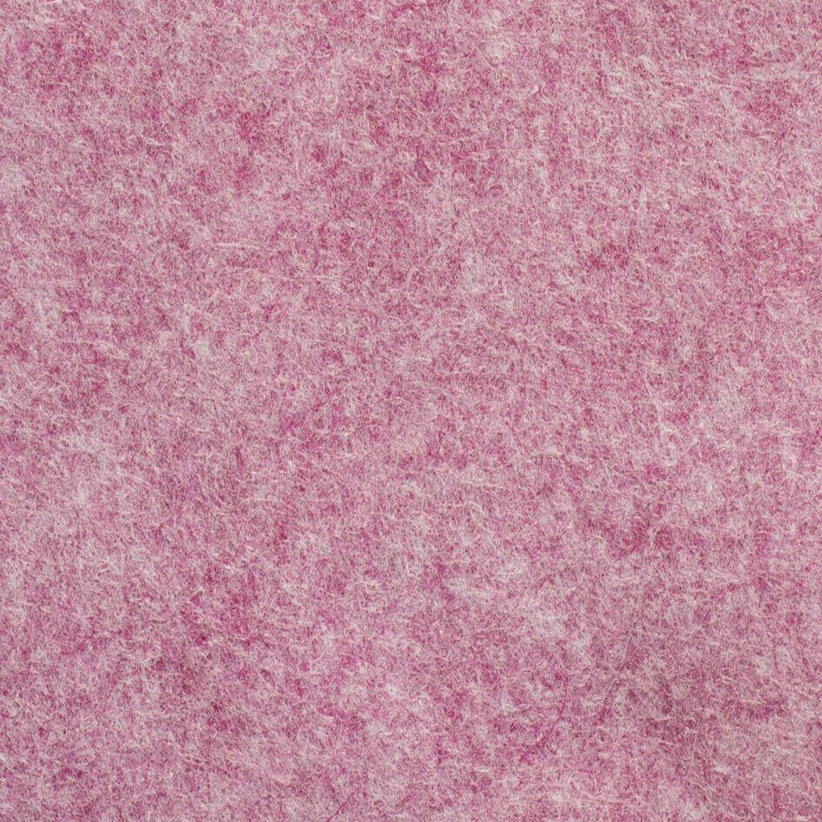 Marl fuschia pink wool viscose felt fabric to buy online