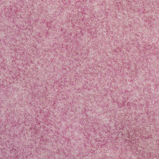 Marl fuschia pink wool viscose felt fabric to buy online
