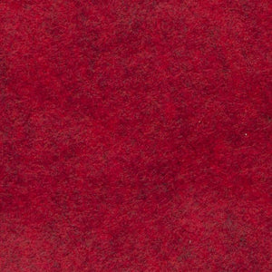 Marl red wool viscose felt fabric to buy online