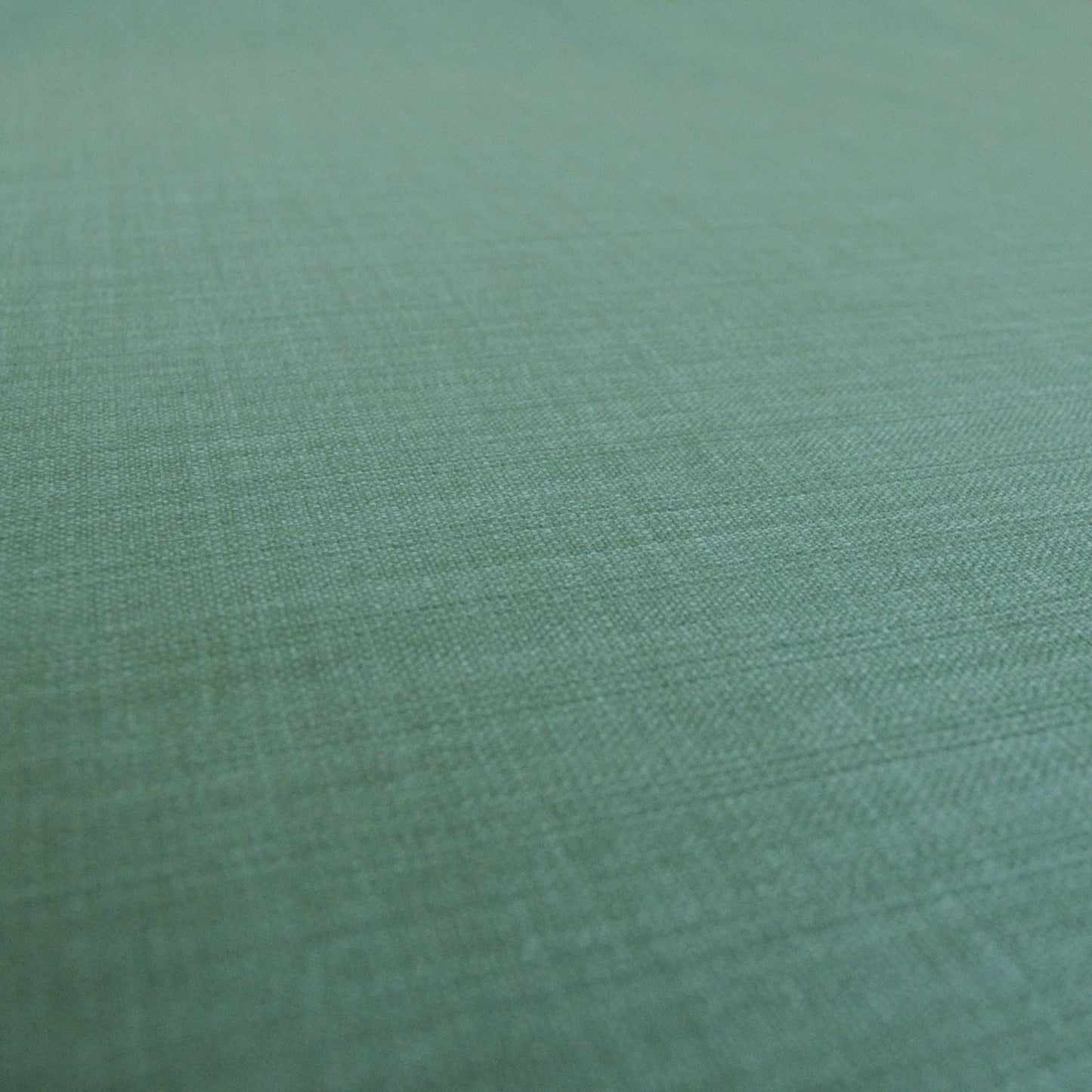 Mineral Green Linen Look Polyester Furnishing Fabric
