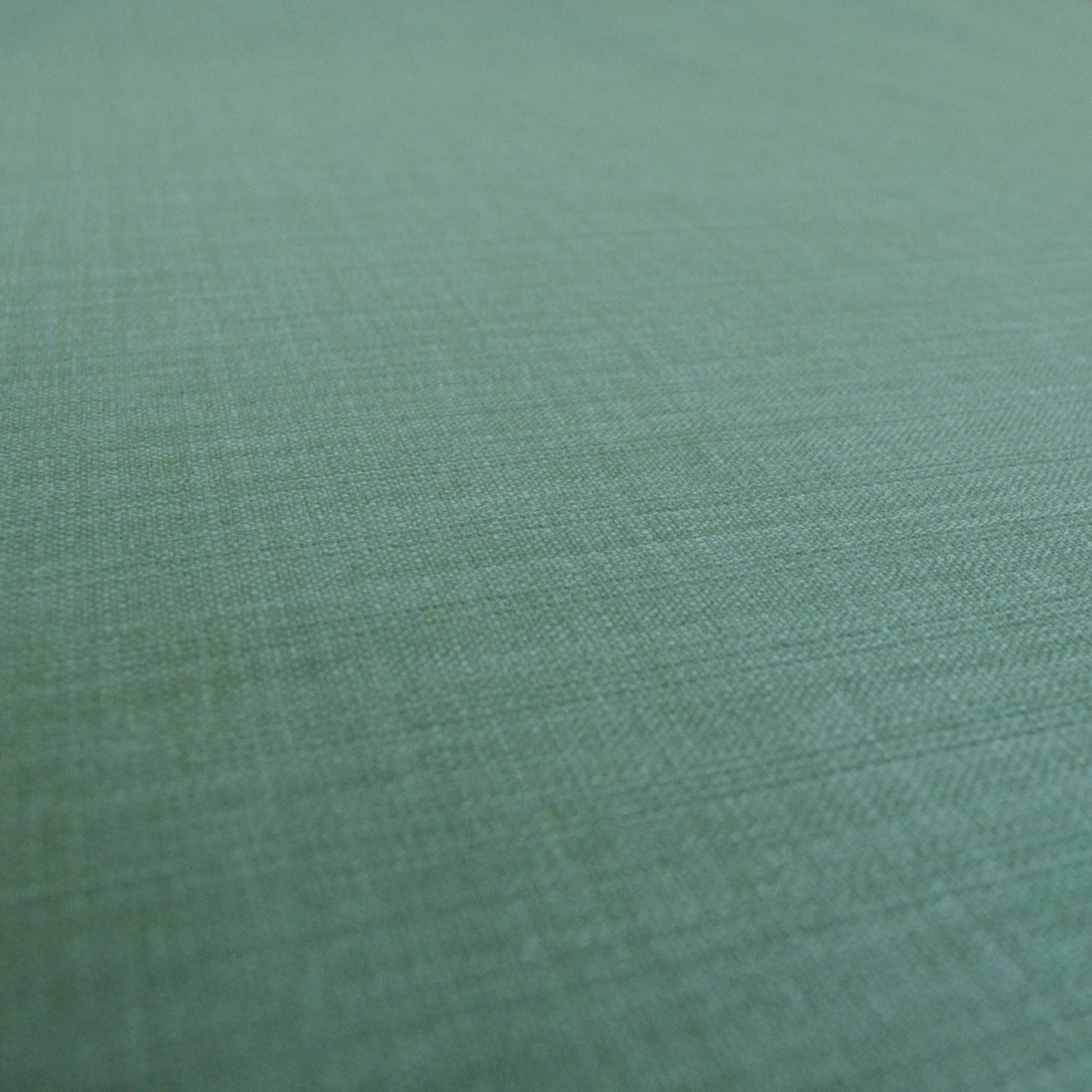 Mineral Green Linen Look Polyester Furnishing Fabric