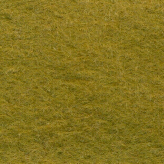 Mustard green wool viscose felt fabric to buy online