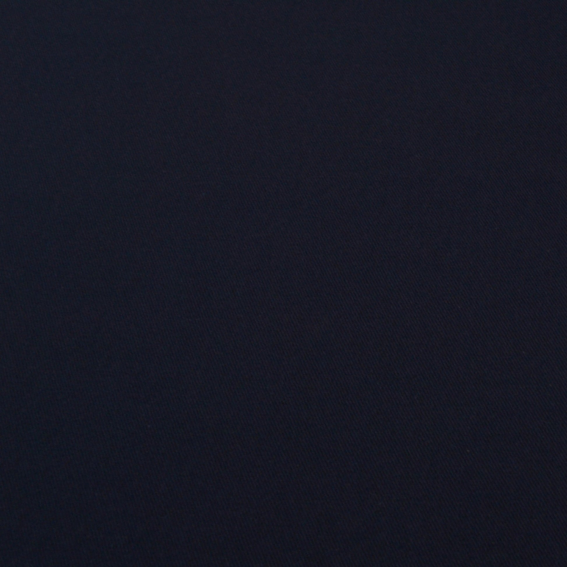 Navy Blue Cotton Drill Fabric with a diagonal twill weave