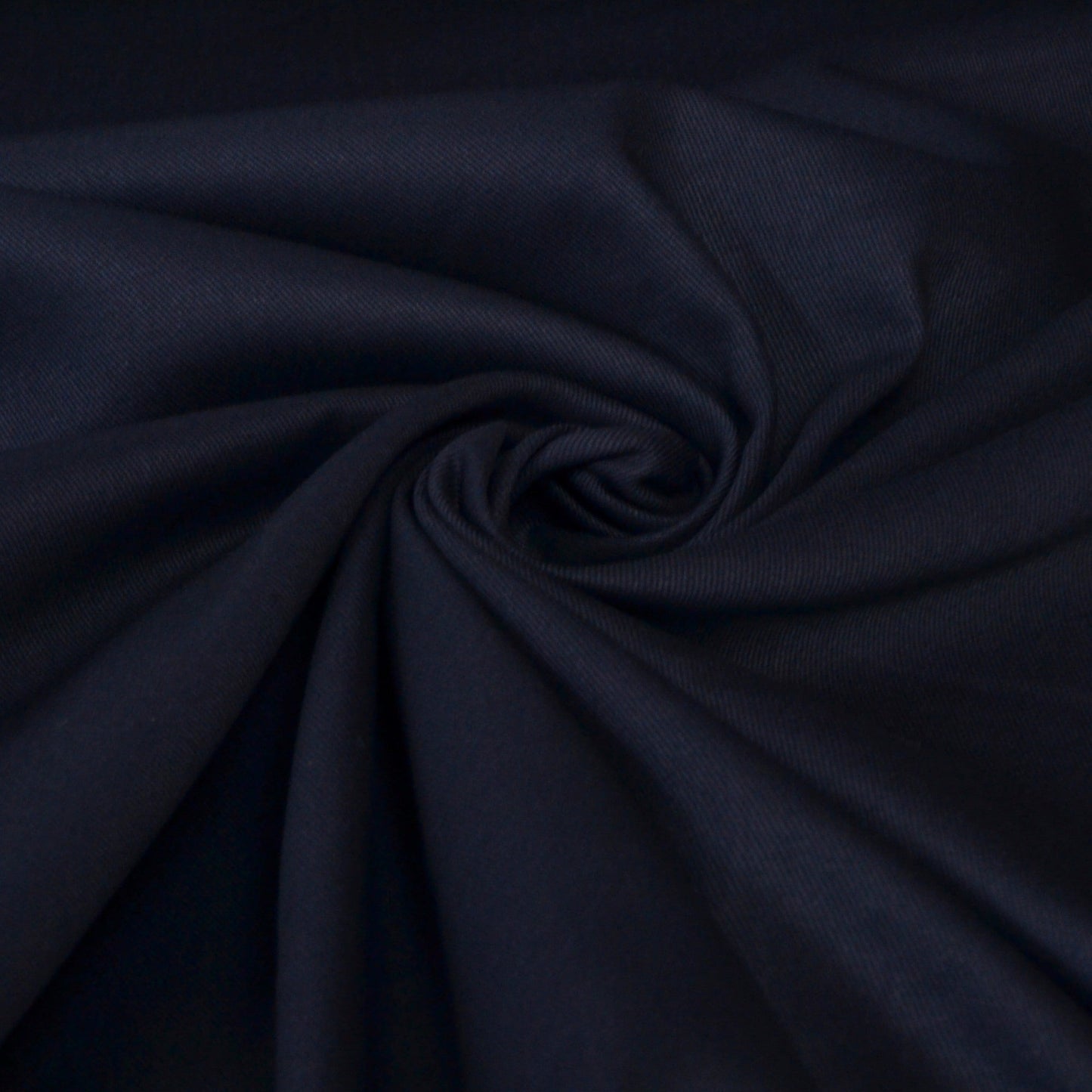 Navy Cotton Drill Fabric for dressmaking or cushions