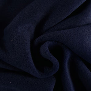 Navy Blue Fleece Fabric to buy online by the metre