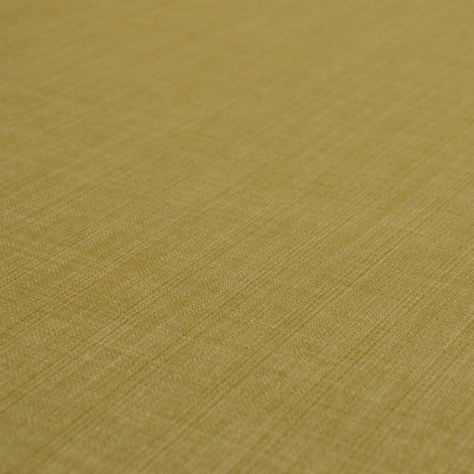 Olive Green Linen Look Polyester Furnishing Fabric shown at an angle