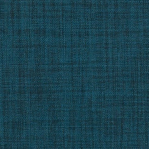 Orion Blue Linen Look Polyester Furnishing Fabric