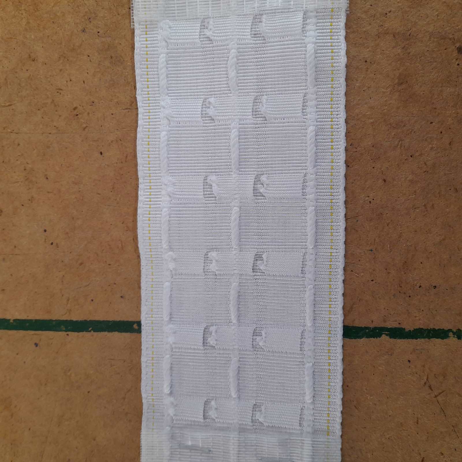 Pencil pleat header tape 3 inch 75mm deep to buy online