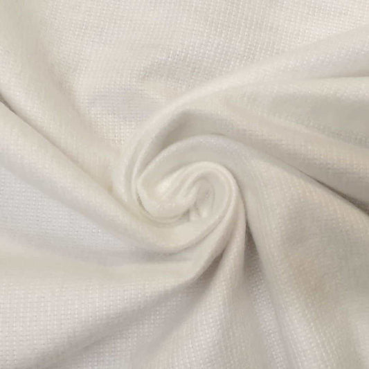 Lightweight polyester curtain interlining bump white