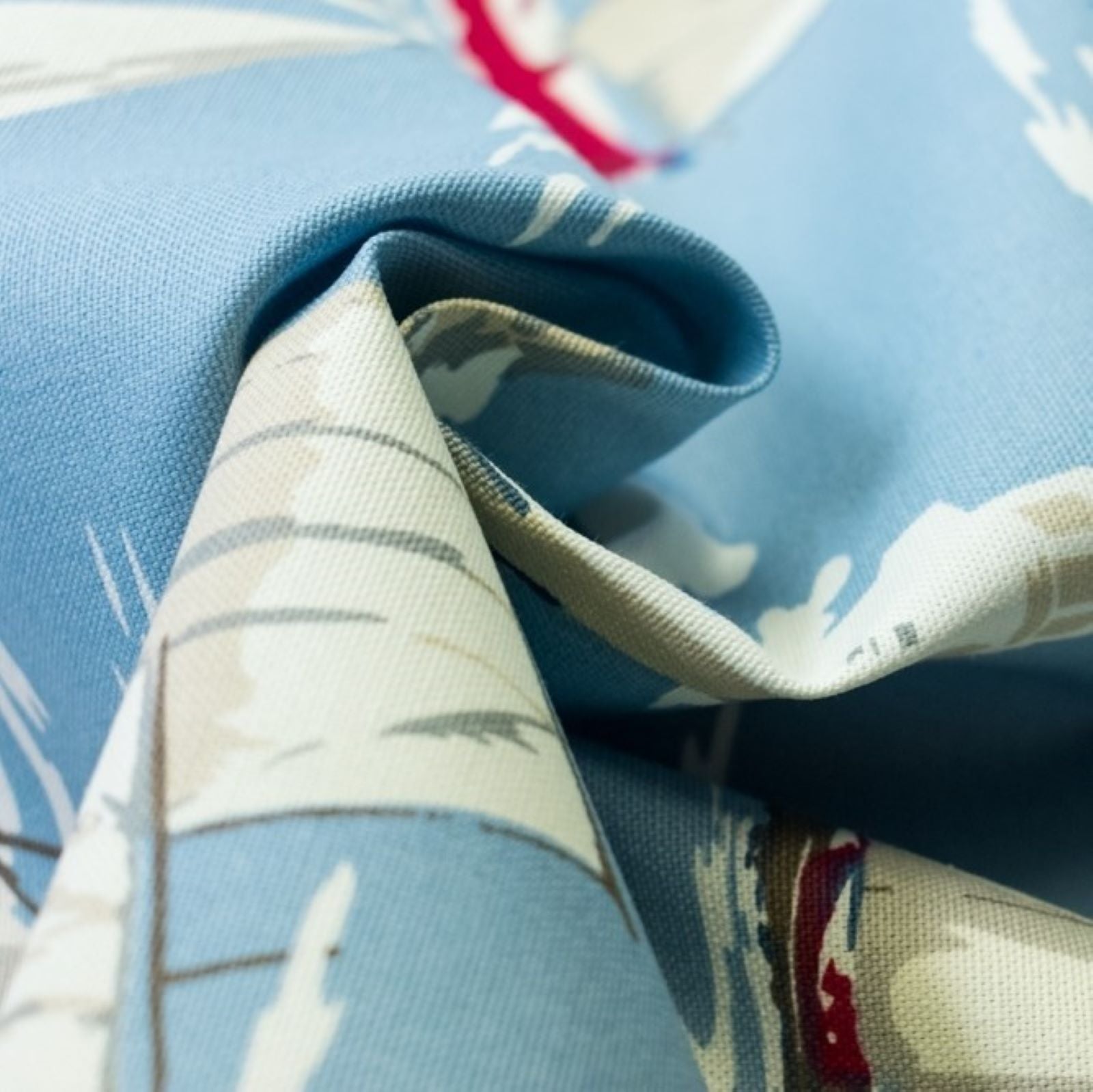 Cotton yachts fabric for curtains