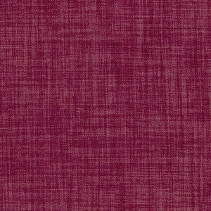 Raspberry Pink Linen Look Polyester Furnishing Fabric
