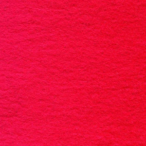Red wool viscose felt fabric to buy online