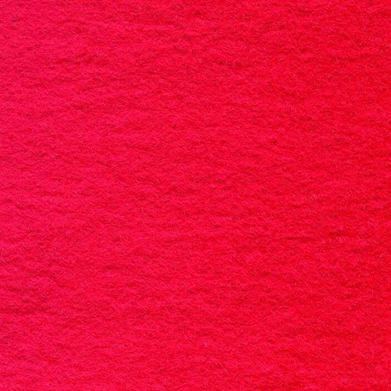 Red wool viscose felt fabric to buy online