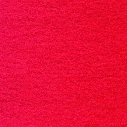 Red wool viscose felt fabric to buy online