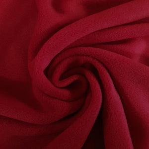 Red Fleece Fabric to buy online by the metre