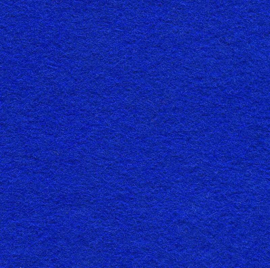 Royal Blue wool viscose felt fabric to buy online